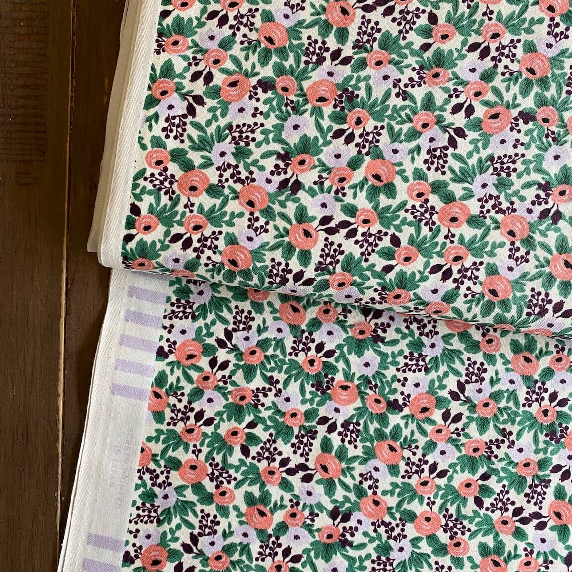Garden Party Rosa from 'Orchard' by Rifle Paper Co in Lavender (£17 p/m)