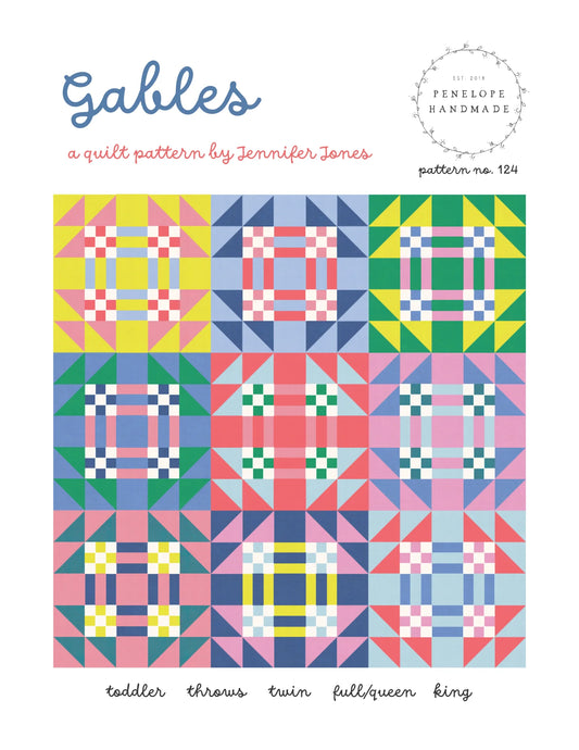 Gables Quilt Pattern by Penelope Handmade