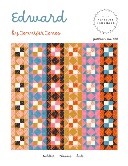 Edward Quilt Pattern by Penelope Handmade