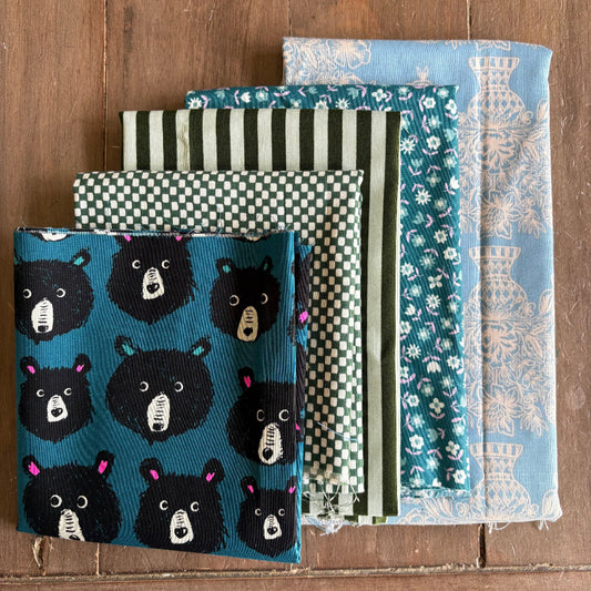 Honest Abode Remnant Bundle 5 Piece - Blues & Greens