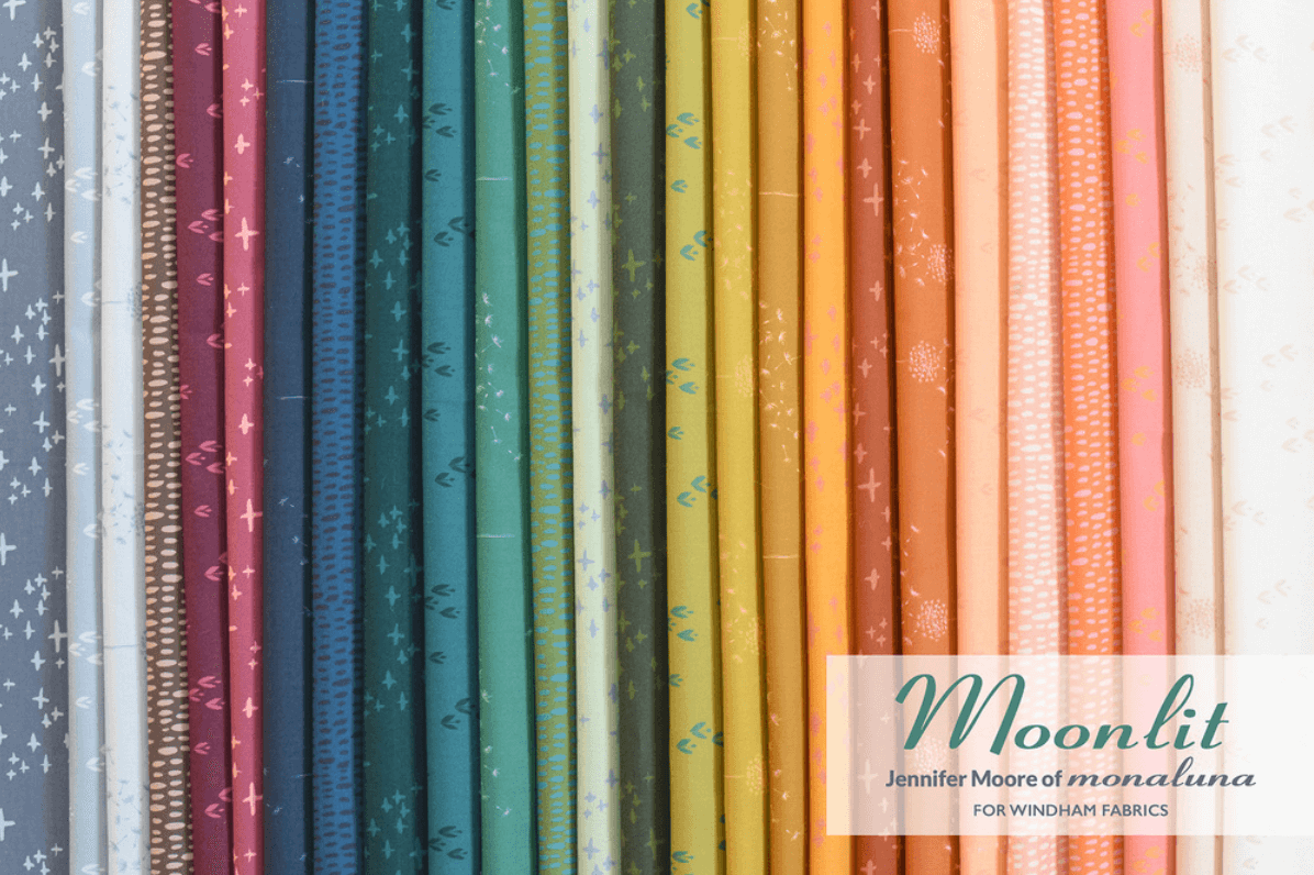 Fat Quarter Bundle of 'Moonlit' by Monaluna / Jennifer Moore 26 piece