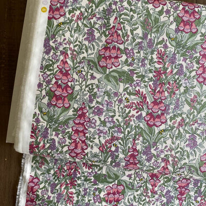 Mull Foxgloves from 'Postcard From The Highlands' by Liberty Fabrics (£18 p/m)