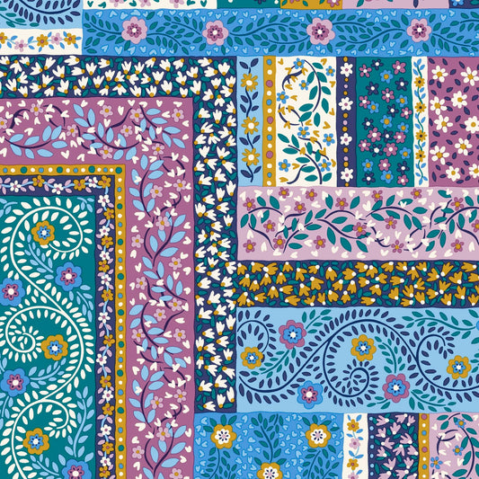 Patchwork Scarves from 'Tudor Celebration' by Liberty Fabrics (£18 p/m)