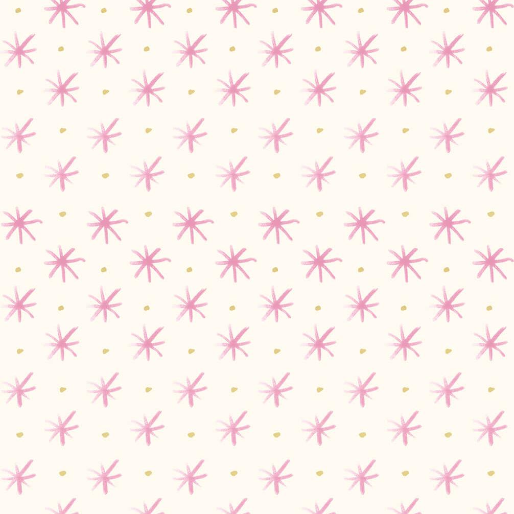 Stars from 'Flower Collection' by Bluebellgray / Lewis & Irene in Rose (£16 p/m)