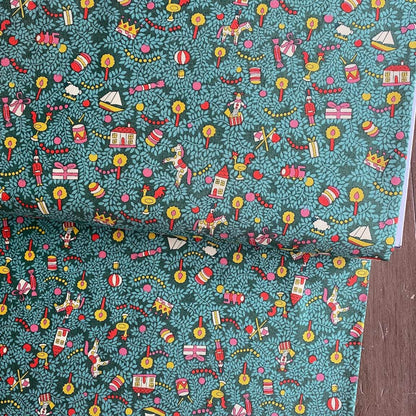 Toy Tree from 'Festive Fair' by Liberty Fabrics (£18 p/m)